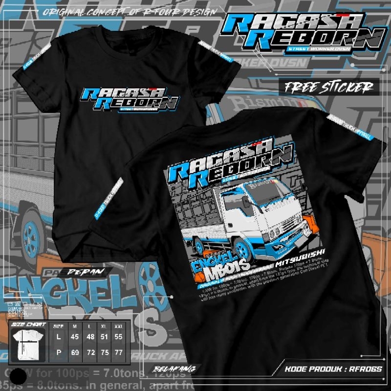 kaos truk ragasa engkel rfr 65 baju truk ragasa mania kaos truk ragasa mbois distro keren murah free
