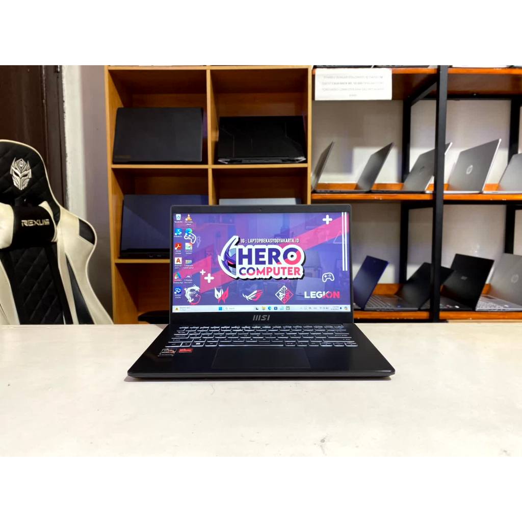 Laptop MSI Modern 14 Amd Ryzen 7 5825u series (8/512)