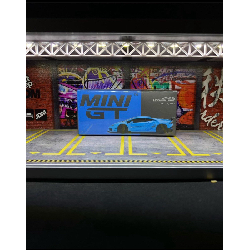 MiniGT LB Works Lamborghini Huracan Ver. 1 Light Blue #189