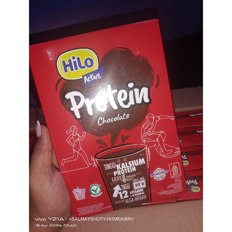 

HILO active protein 750g exp 2026