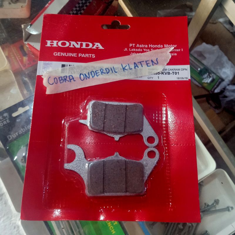 Kampas Rem Depan Beat