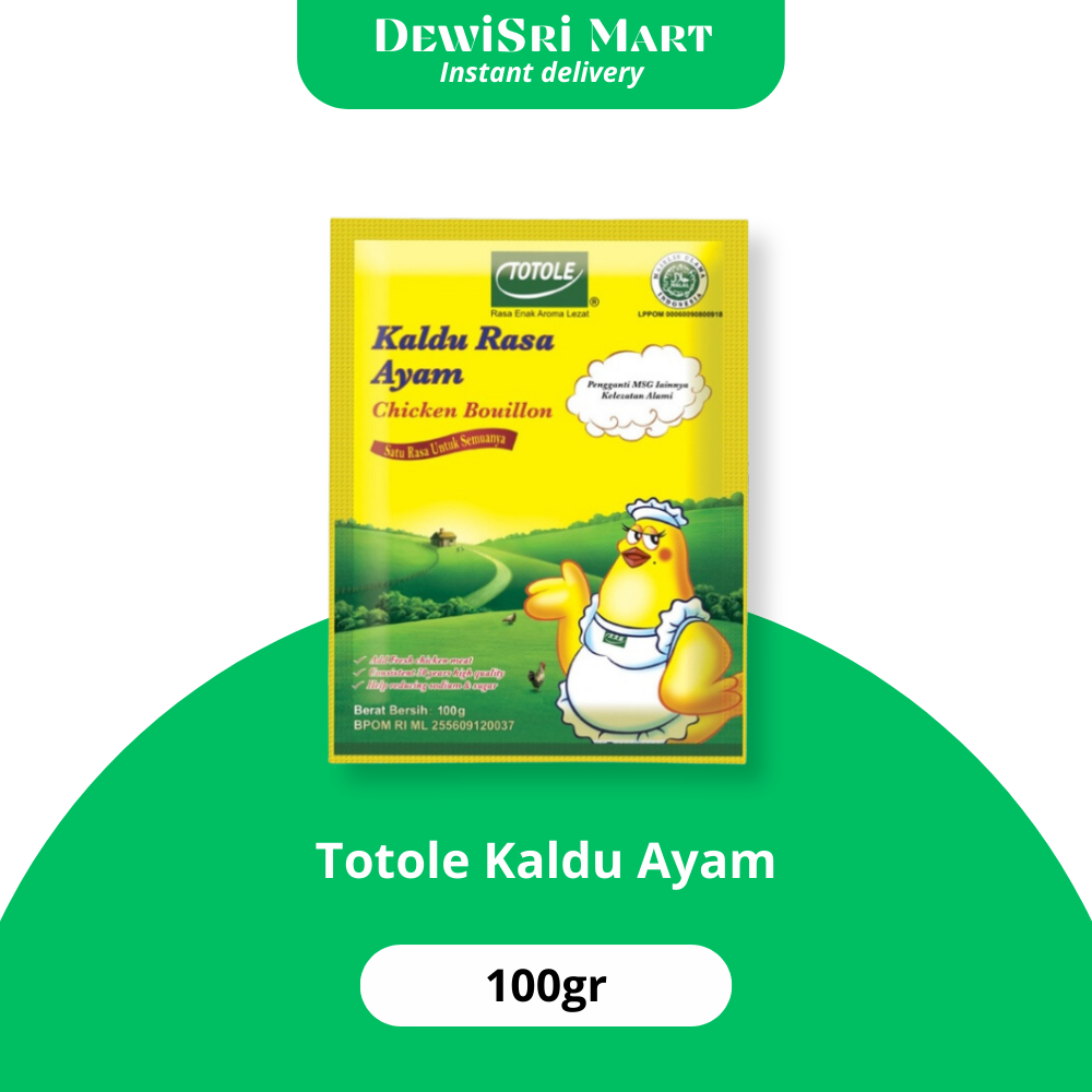 

TOTOLE kaldu ayam 100gr