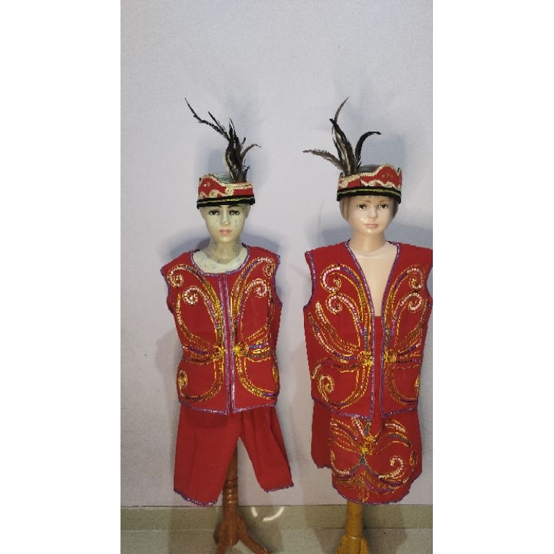 BAJU ADAT DAYAK/ BAJU ADAT KALIMANTAN