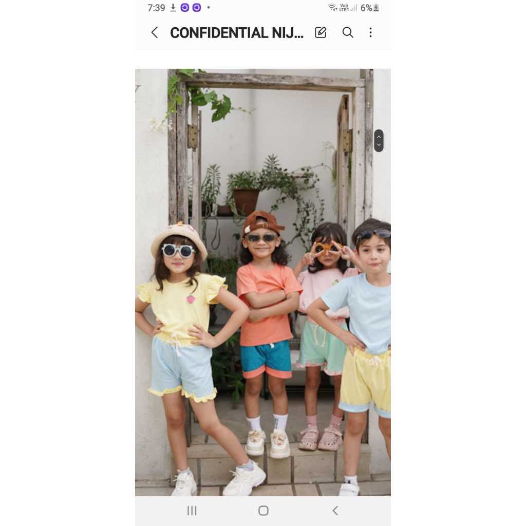 Libby  stelan Niji Set Boy/Girl(1 setel)