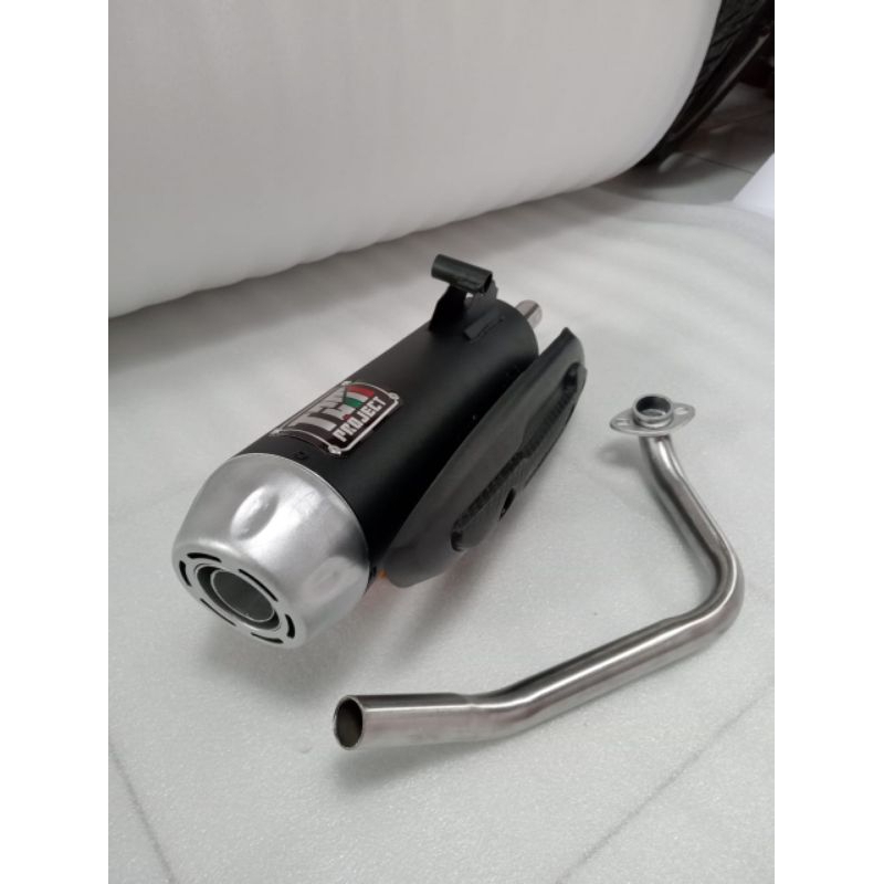 Knalpot Tzm copy beat fi deluxe karbu Vario 125/150 Scoopy