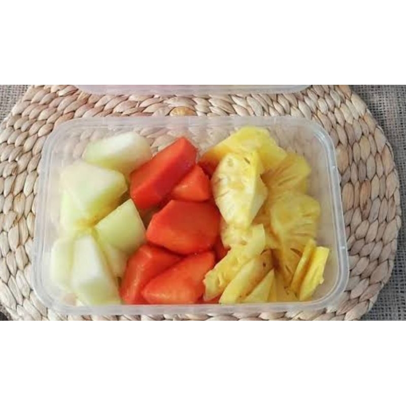 

buah potong mix melon pepaya nenas 1 pack