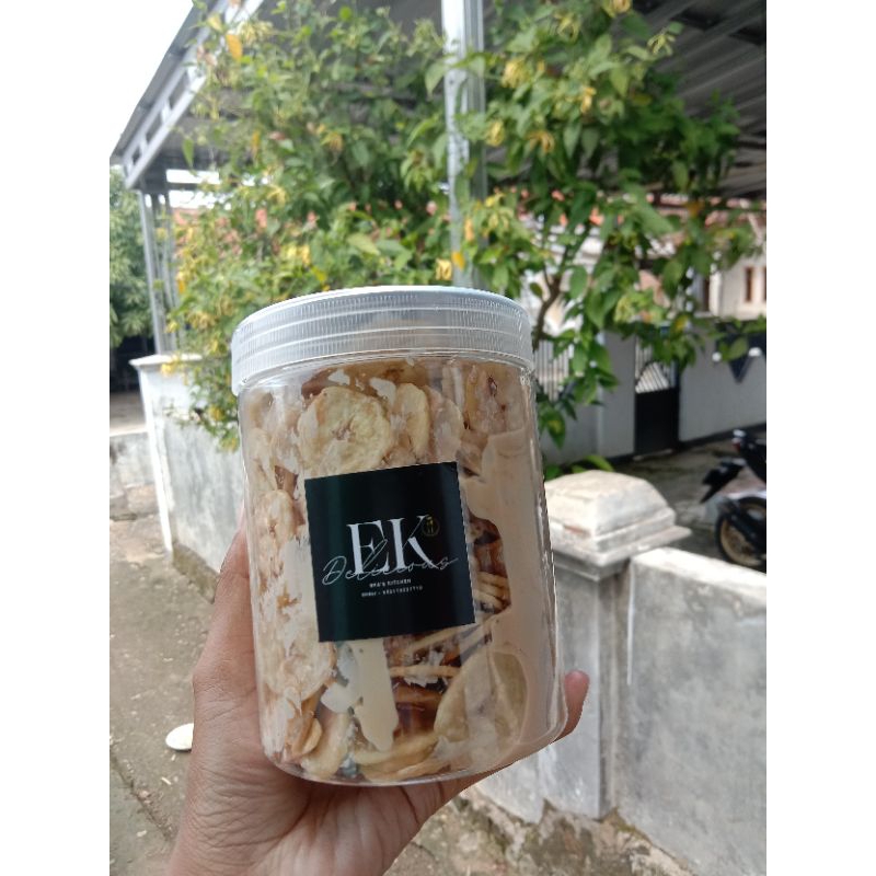 

Banana chips jar 800ml