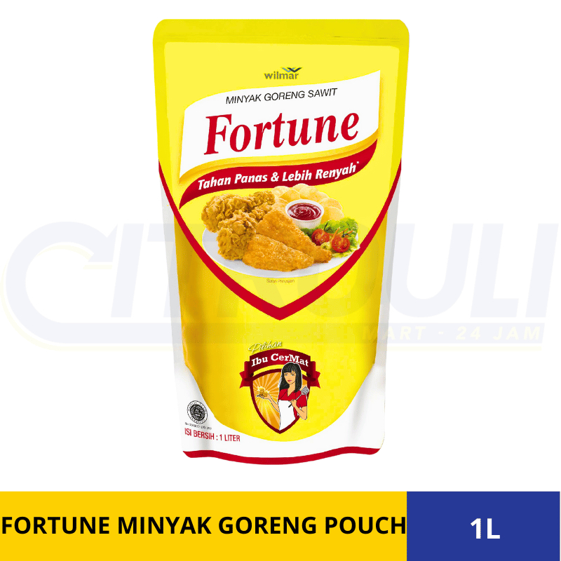 

FORTUNE MINYAK GORENG POUCH 1 LITER