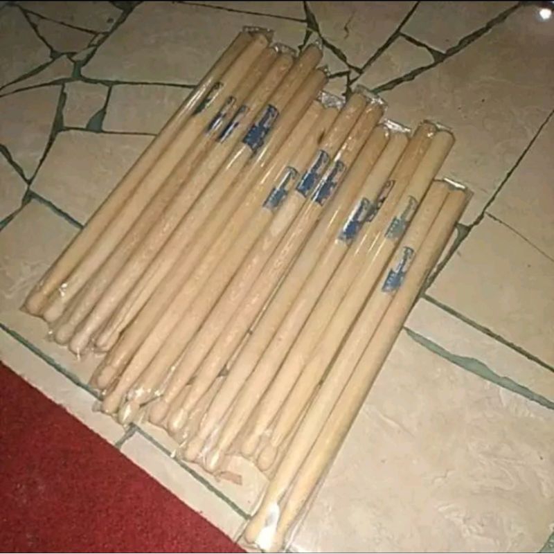 Stik drum 30cm stik drum band anak sepasang