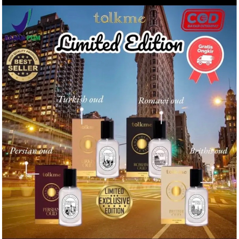 PARFUM TALKME GOLD SERIES 1 PCS