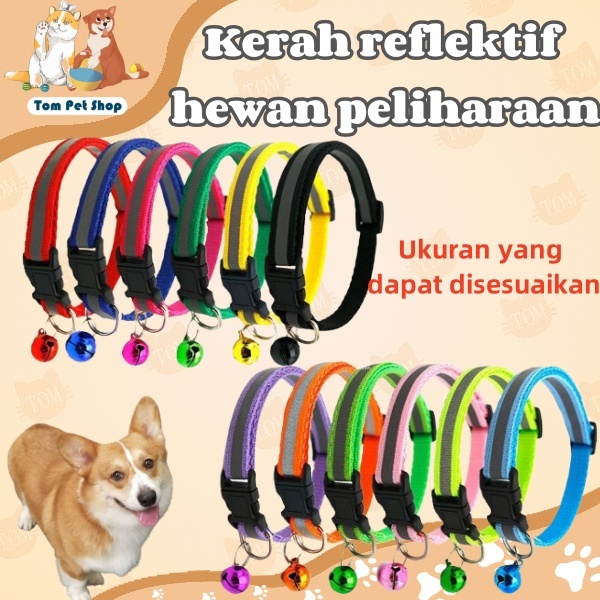 Kalung Kucing Lonceng / Kalung Untuk Kucing / Kalung Anjing lonceng / Kalung Berlonceng