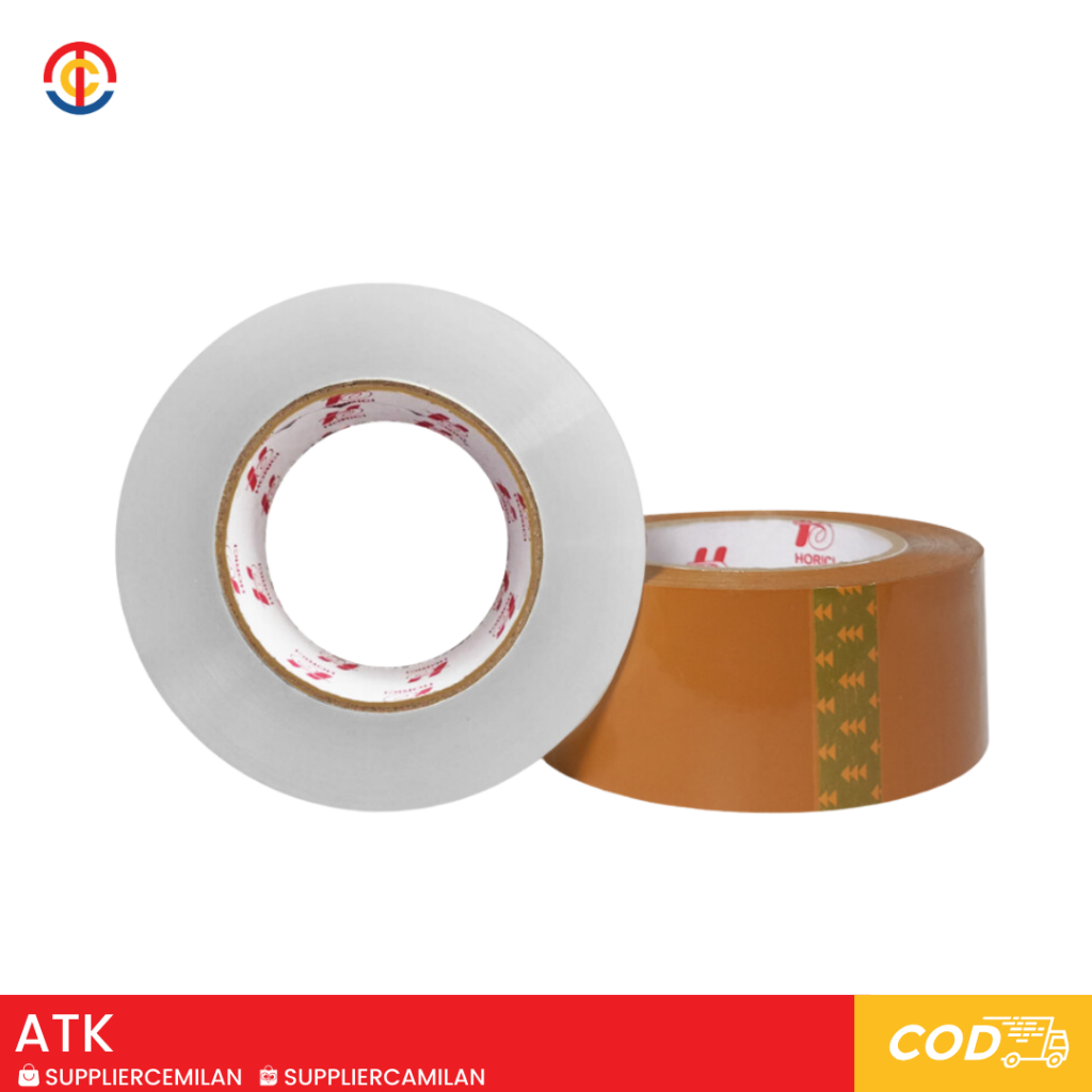 

Lakban 90 Yard Matic Bening / Coklat Bijian [ATK Jember Murah]