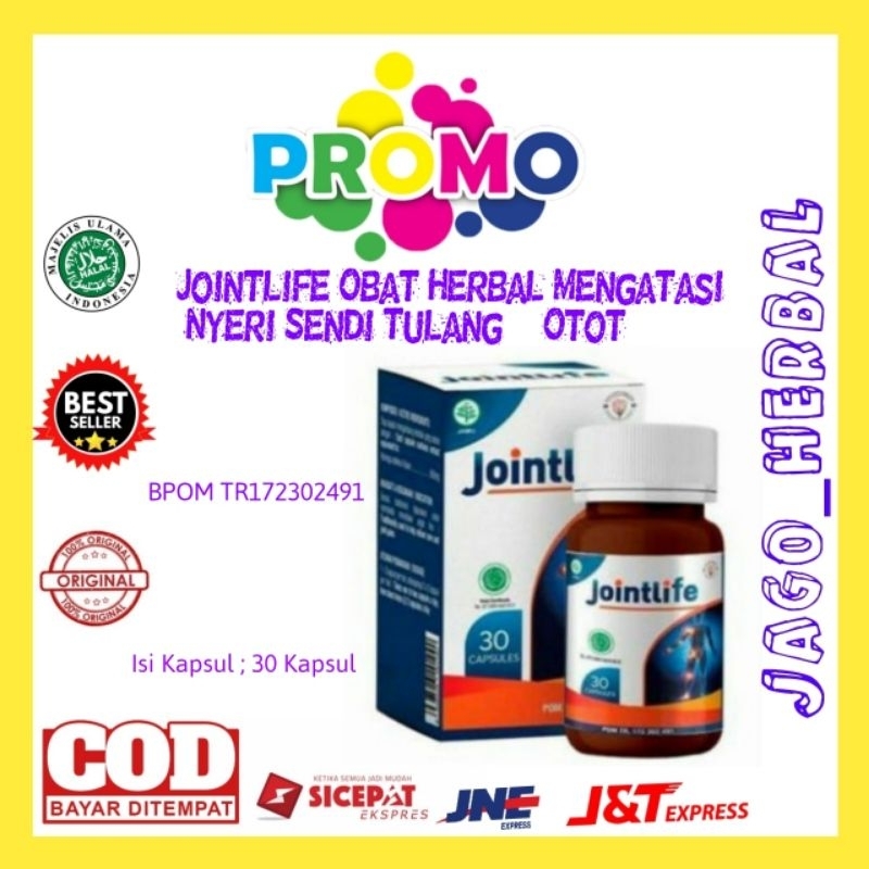 Jointlife Obat Herbal Mengatasi Nyeri Sendi Tulang & Otot