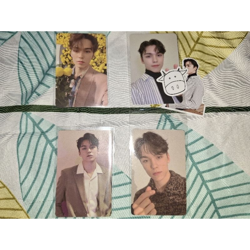 VERNON PHOTOCARD INCOMPLETE YOUR CHOICE SG 21