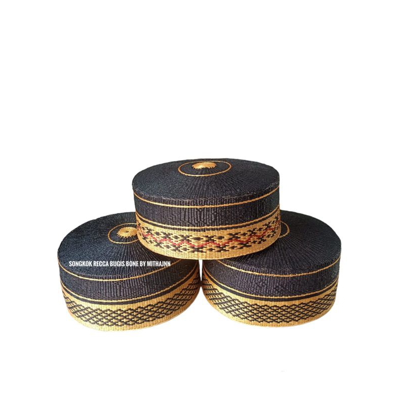 Songkok Recca Halus Berkualitas Bermotif Bugis To Bone / Makassar