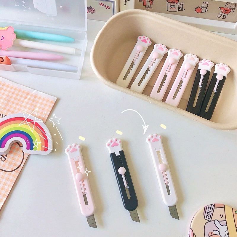 

Cutter Mini Portable Pisau Pemotong Kertas Motif Animal / Kater Mini Cutter Unboxing Paket Karakter Hewan Import TM R32