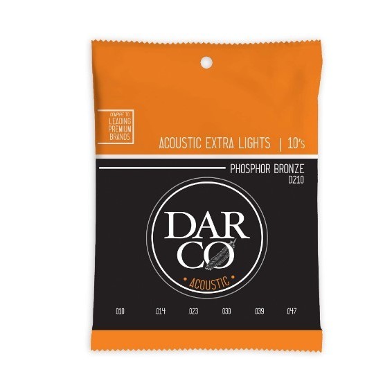 Senar Gitar Akustik Martin & Co D210 Phospor Bronze 10-47 Original