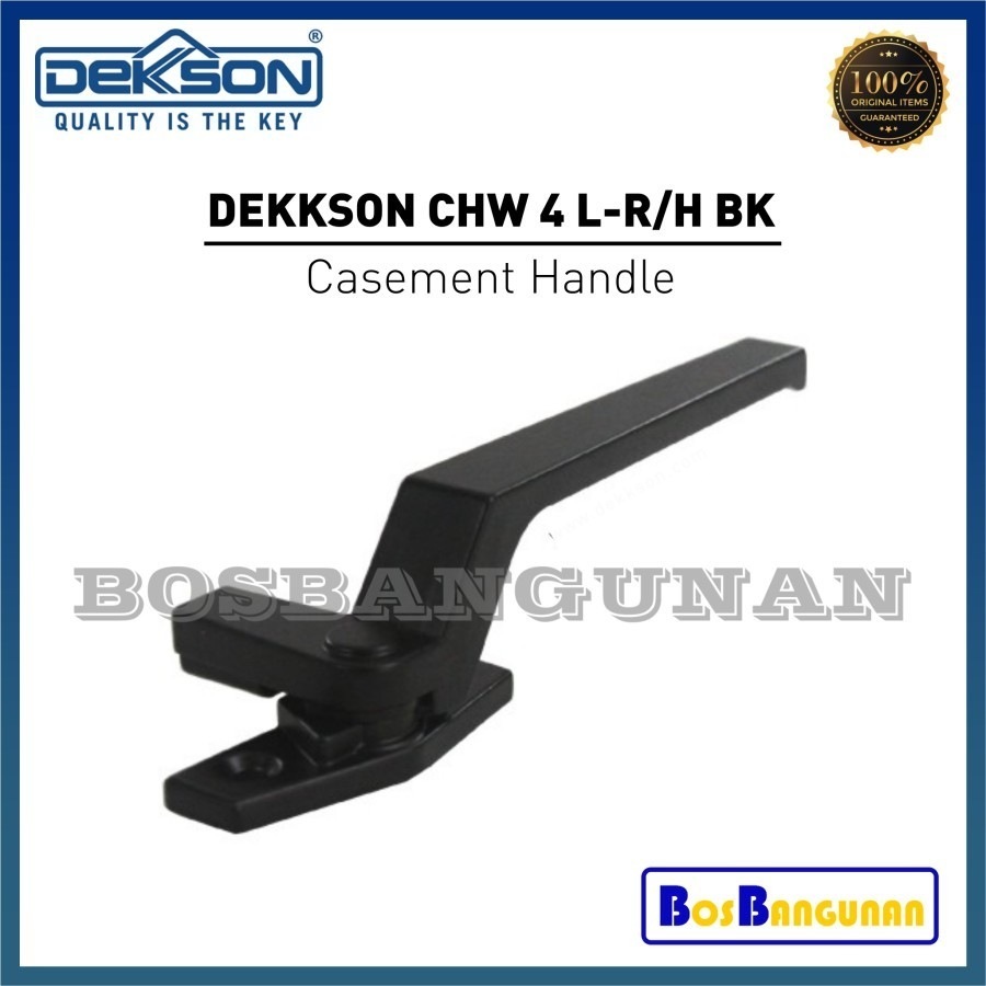 Casement Handle DEKKSON CHW4 / Rambuncis Jendela DEKKSON CHW 4