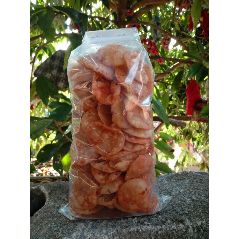 

Makanan ringan kripik CikrukAS,varian rasa,original,pedas balado