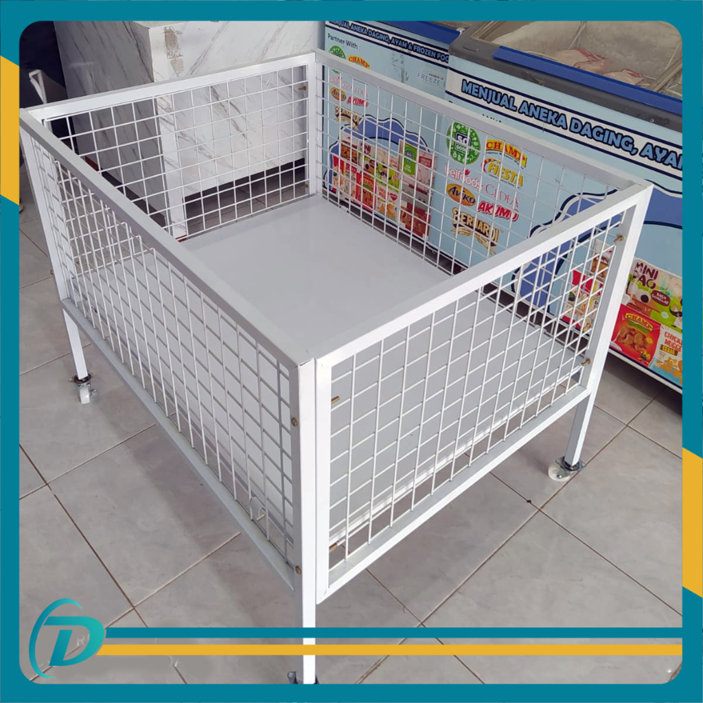 Rak Obral Wiremesh - Rak Promosi - Meja Obral - Meja Promo