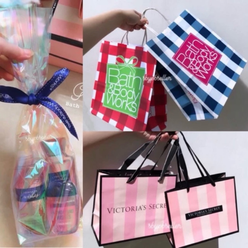 

Paperbag BBW / VS / Victoria Secret’s dan Bath and Body Works ORIGINAL