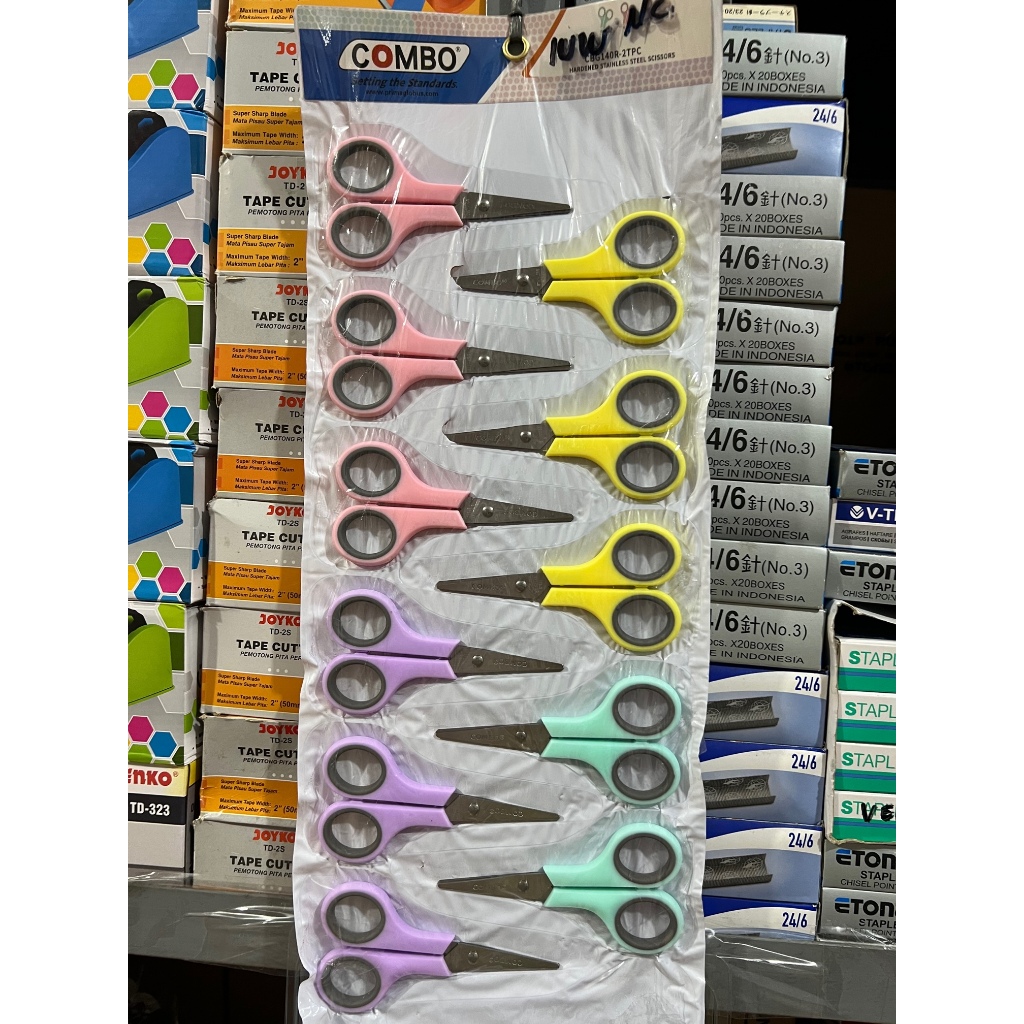 

Gunting Kertas Combo (12 pcs)