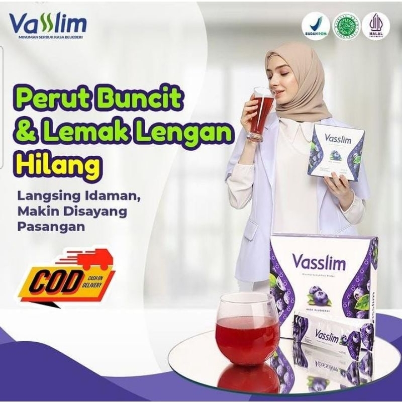 Roselina Delina Vasslim Fiber Drink Diet Pelangsing Badan Herbal 100% Ampuh Dan Cepat Bpom