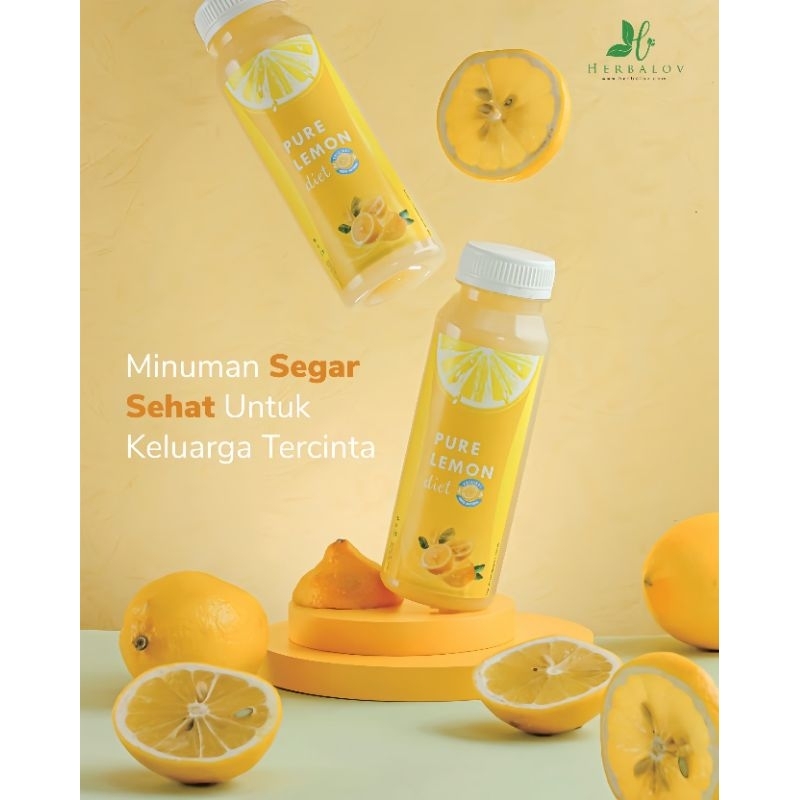 

PURE LEMON HERBALOV 100% LEMON ASLI