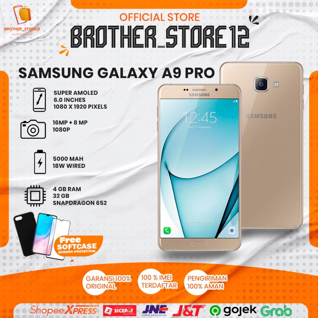 samsung a9 pro 2016 second original