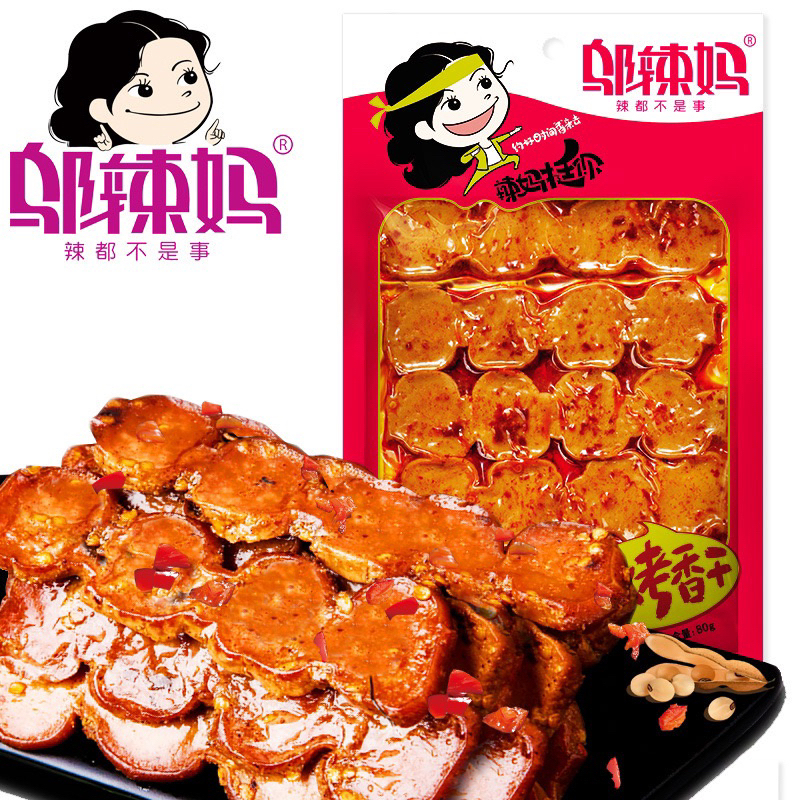 

[HALAL][100g] WULAMA Latiao/Gemilan snack VIRAL/ vegetarian/la tiao/LATIAO/Snack Latiao Wulama Strip Kembang Tahu