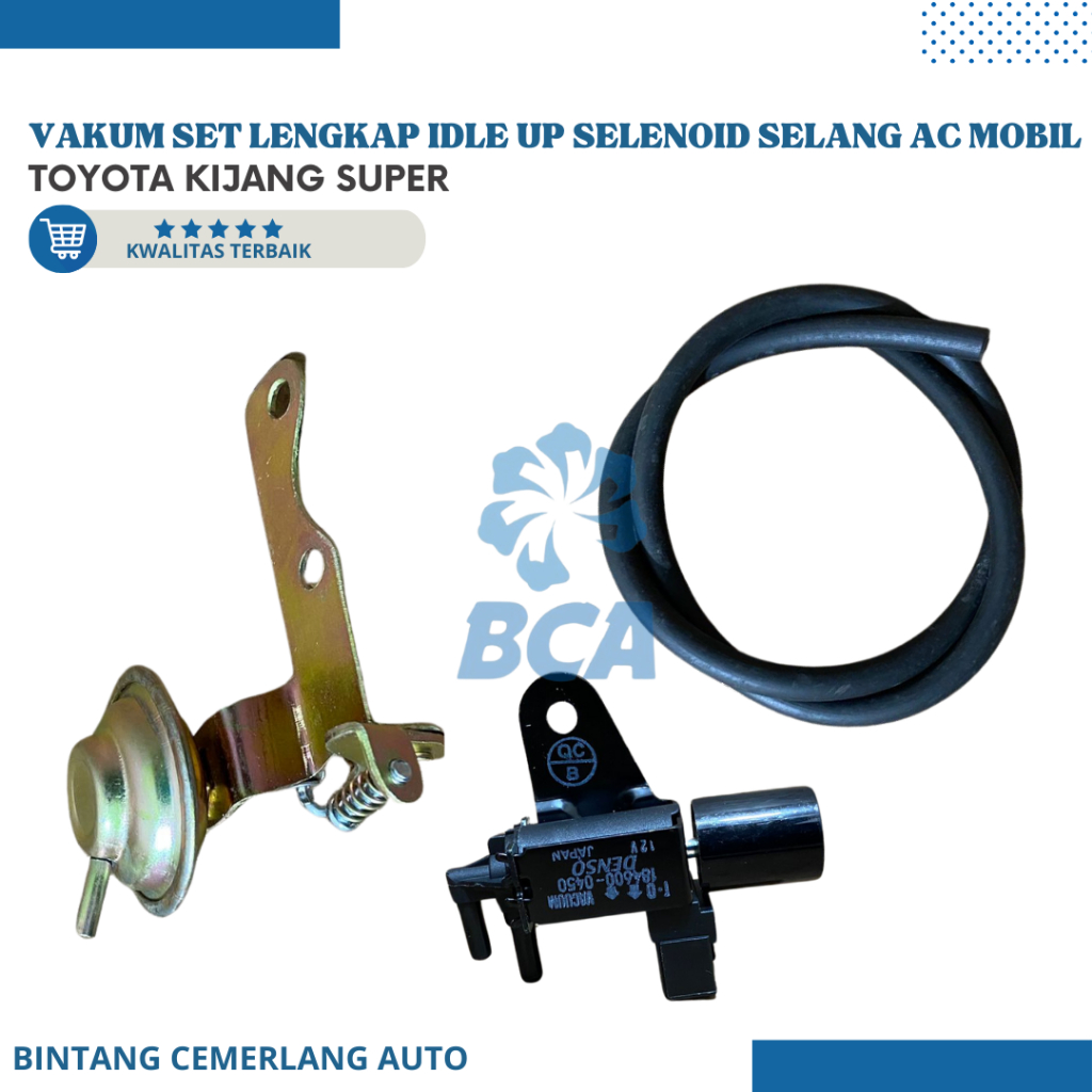 VACUM VAKUM SET LENGKAP IDLE UP SELENOID SELANG AC Mobil Toyota Kijang Super