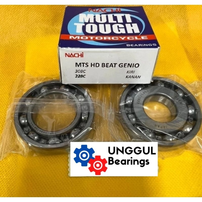 BEARING KRUK AS SET HONDA GENIO NACHI