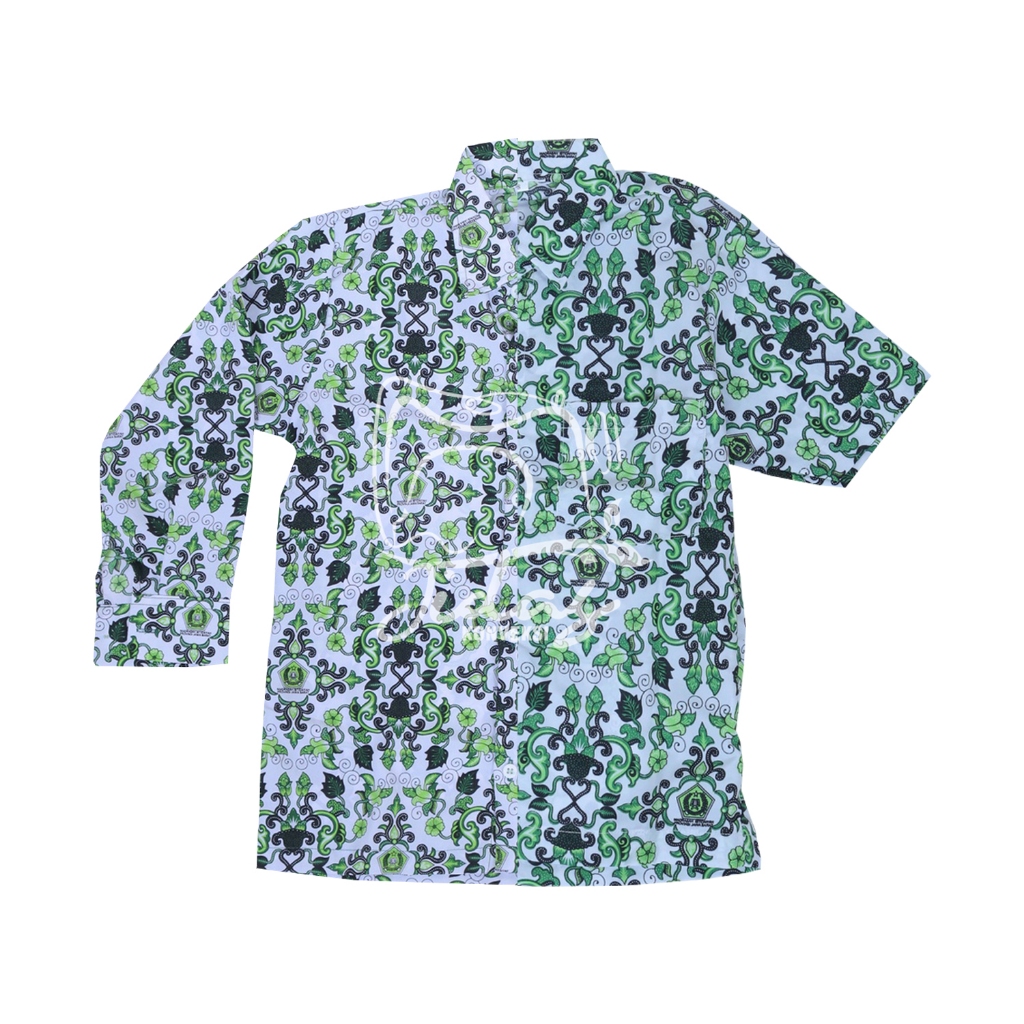 Batik MI Jawa Barat-konveksijidas-batik MI-batik hijau MI-batik sekolah
