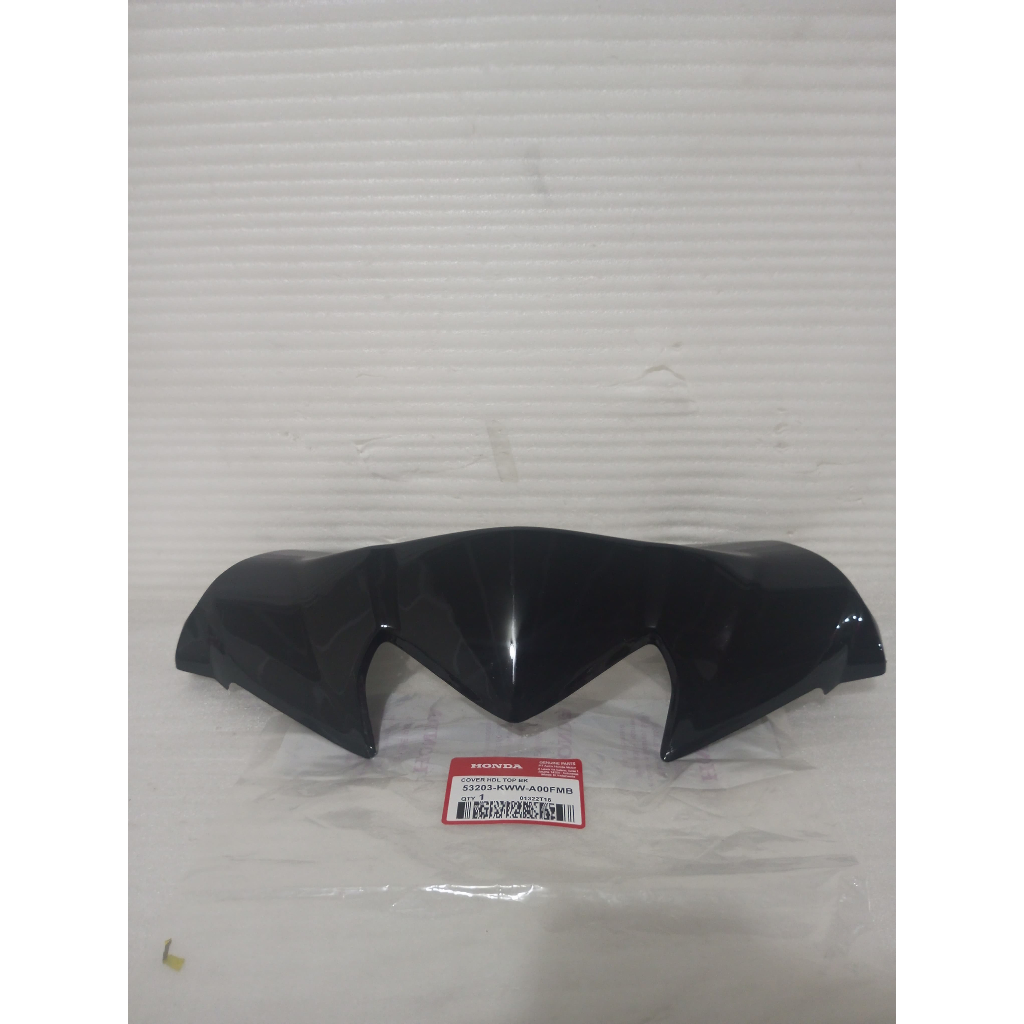 Visor cover Batok lampu Honda Revo absolute 110 - Revo 110 Hitam Original - Mph000164