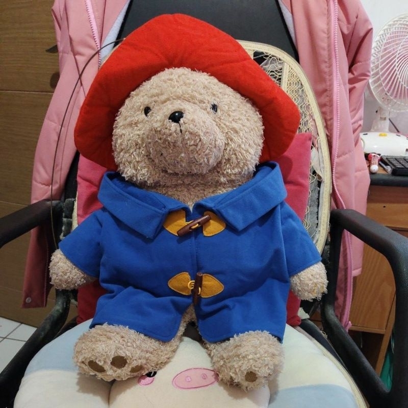 boneka teddy Paddington jumbo kostum  bulu panjang ori