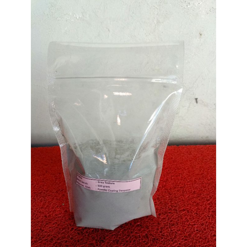 Bubuk Powder Coating  Grey Texture