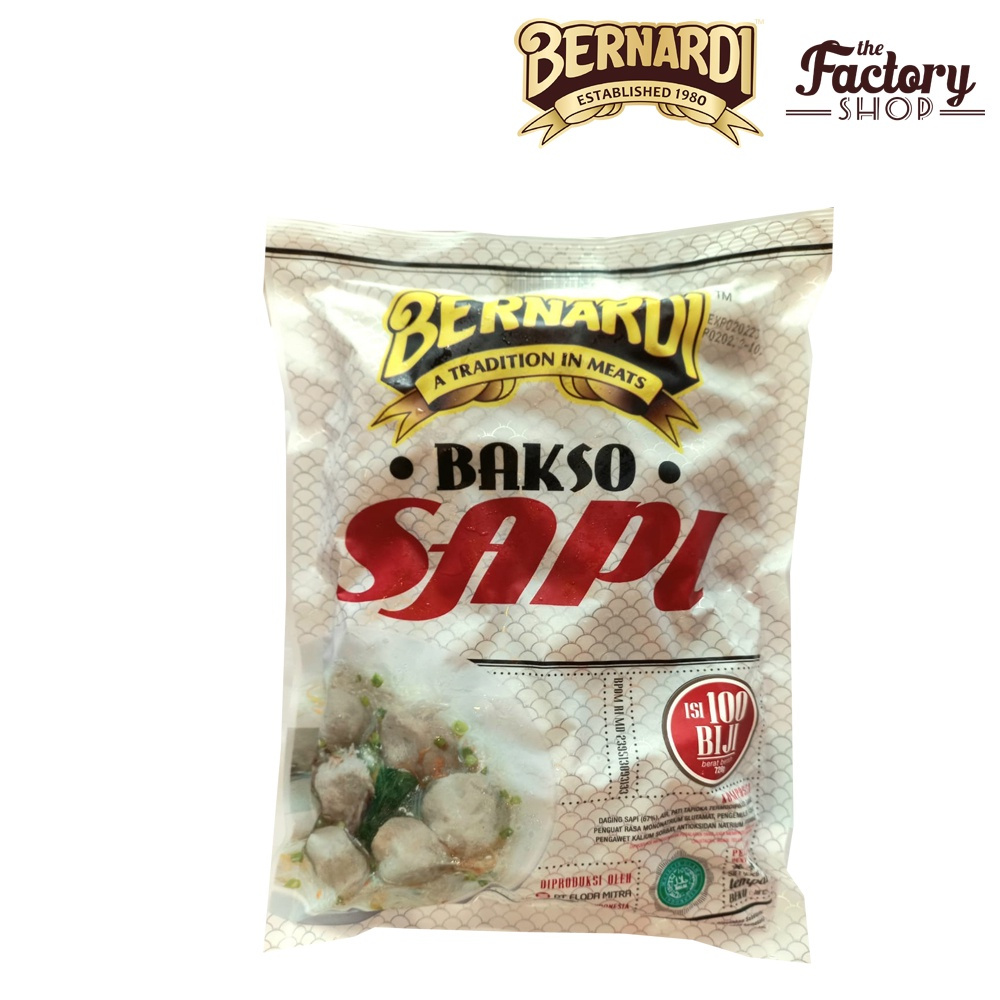 

BERNARDI BAKSO SAPI 100BJ KECIL