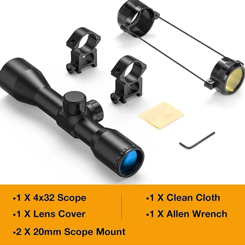 Teleskop Gamo 4x32 TUTU FLIP TELESCOPE GAMO 4x32 Gamo Spain 4x32 Murah