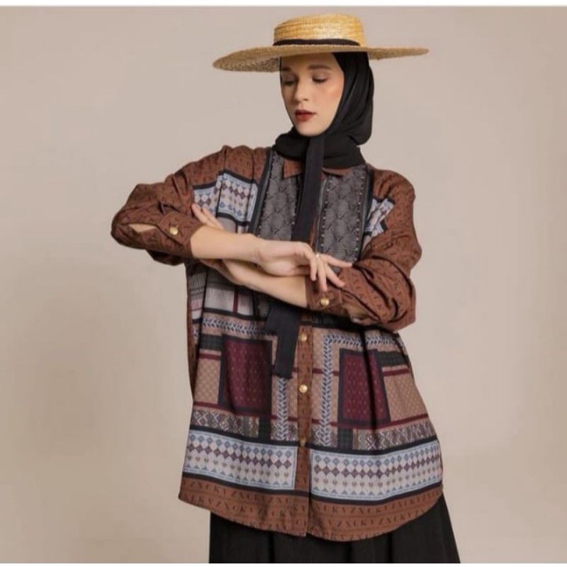 preloved top vivi zubedi deffect fyura top vz