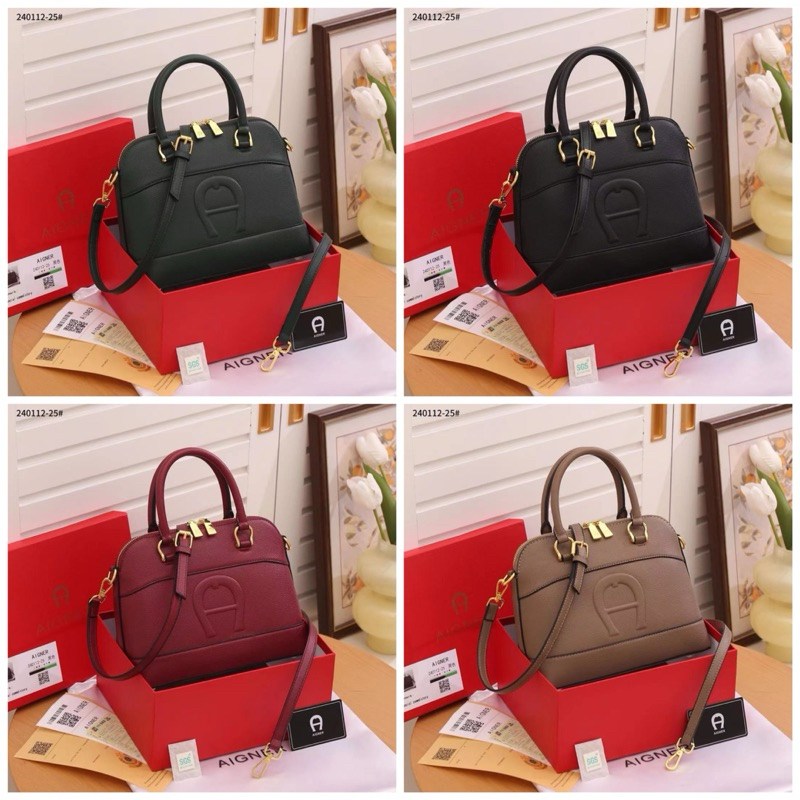 Tas Alma polos mini 240112-25 free box tas top handle bag tas wanita slingbag import
