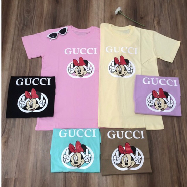 Kaos Minnie Gucc* bahan premium cotton