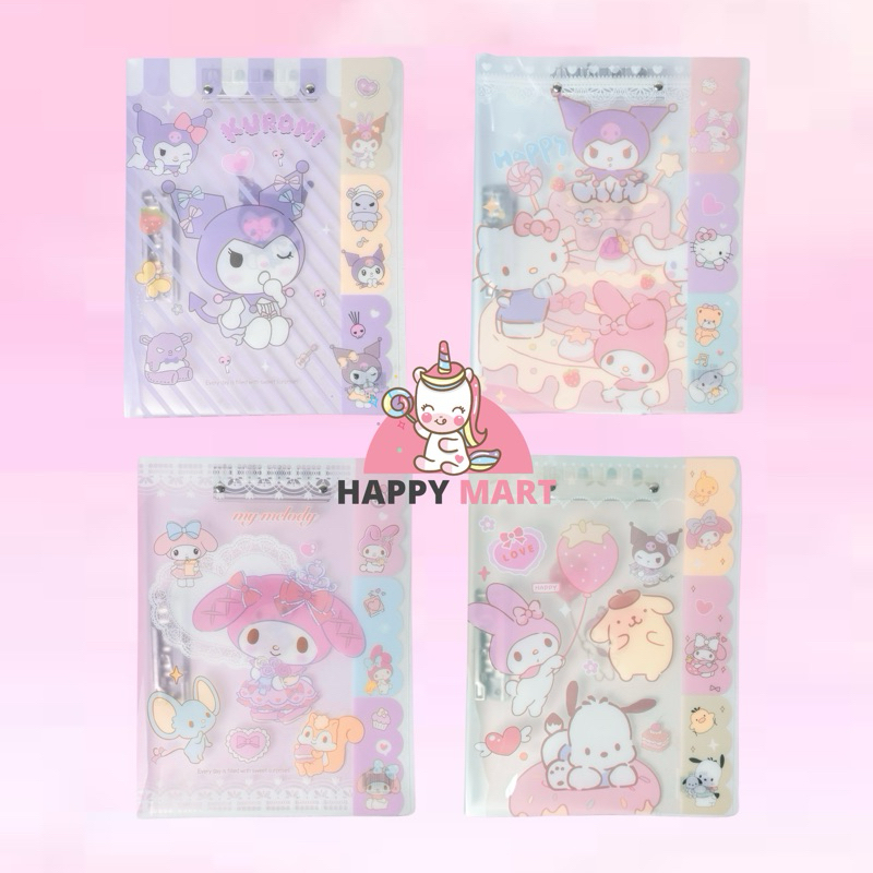 

Map Binder paperholder sanrio GEN2 / paper klik cinnamoroll / melody / kuromi