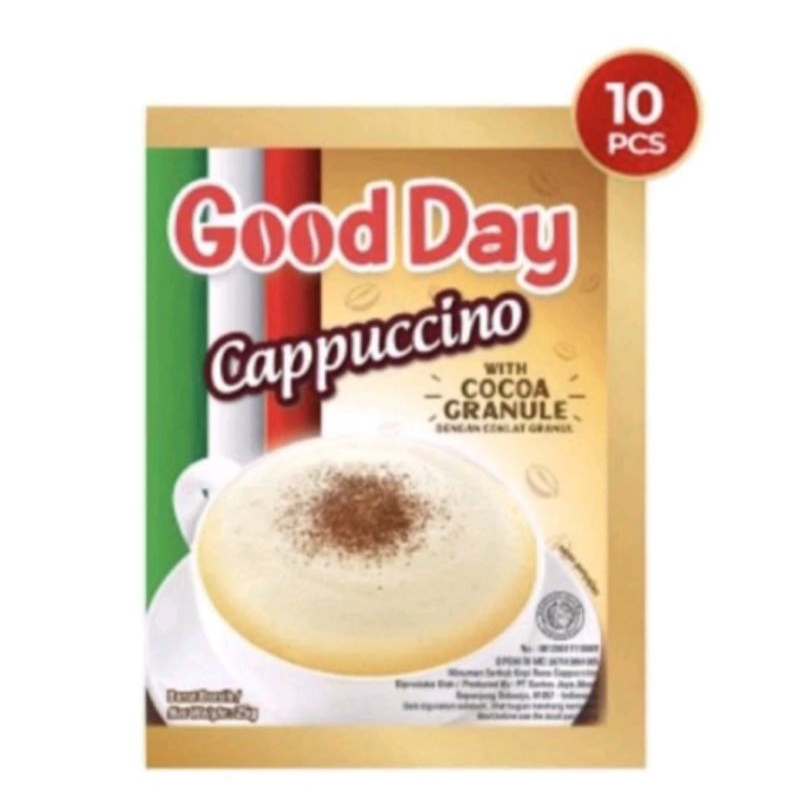 

GOOD DAY CAPUCCINO (10 saset per renceng)