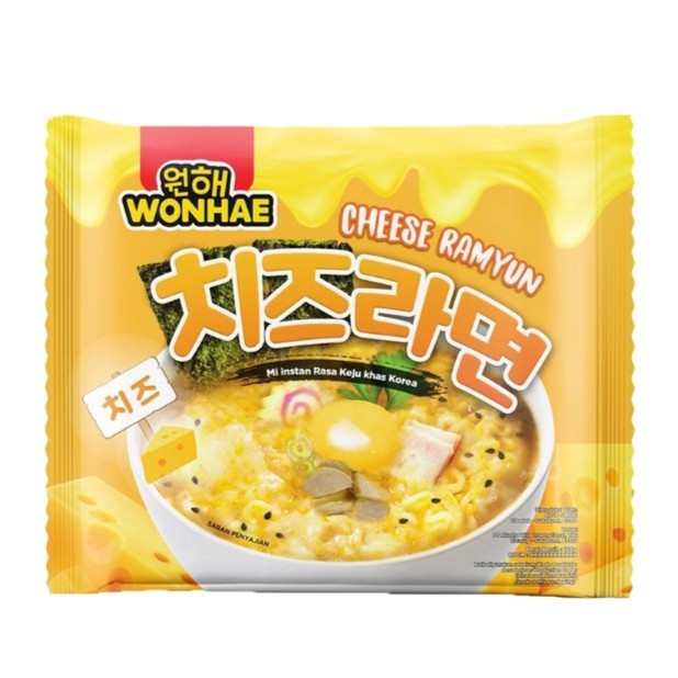 

Wonhae mie instan Cheese Ramyun 120 gr