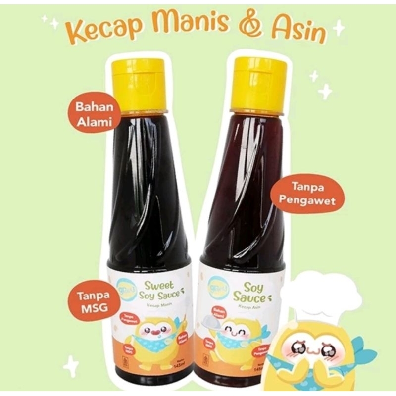 

Grouu Soy Sauce Kecap Asin & Manis