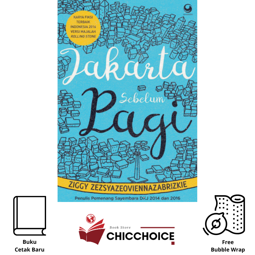 Buku Novel Jakarta Sebelum Pagi (Indonesian Edition) - Ziggy Zezsyazeoviennazabrizkie ( Buku, Novel,
