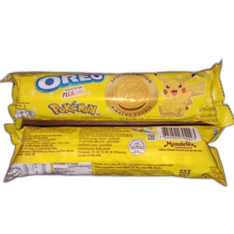 

Oreo Pikachu Pokemon 119gr, Oreo Pikachu Pokemon 165gr