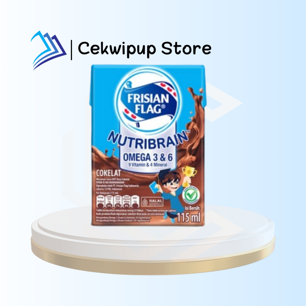 

Frisian Flag Nutribrain Rasa Cokelat 115 ml