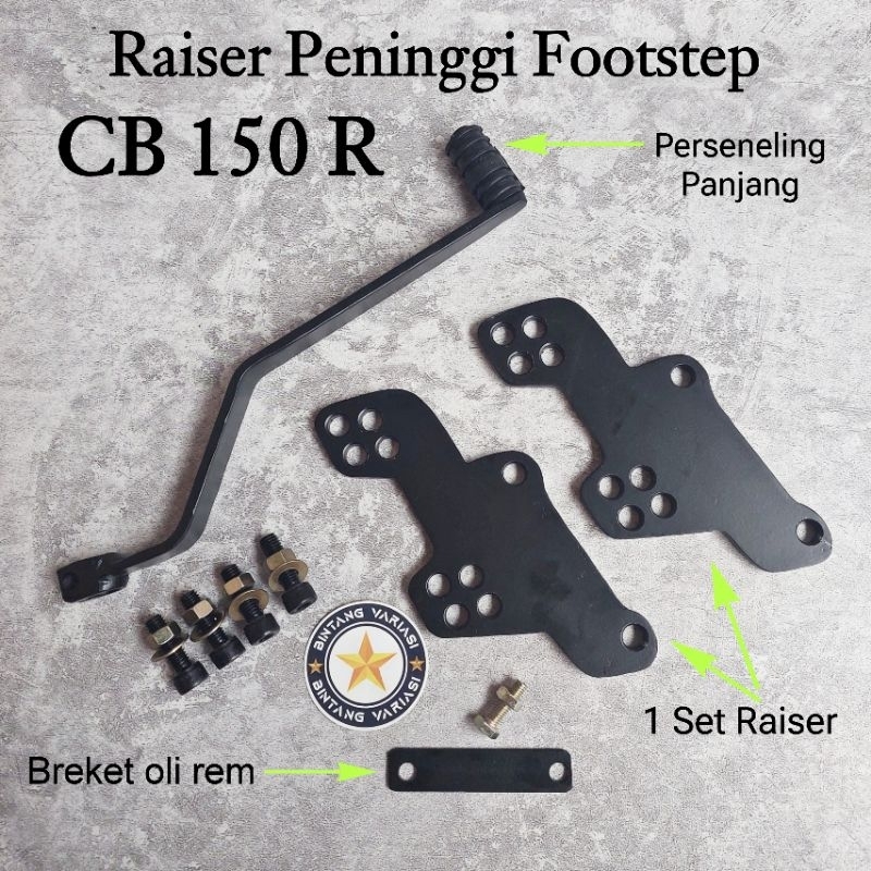 Raiser Footstep Peninggi Footstep New Cb150r Old Cb150 New Cb150 x | Underbone CB150R