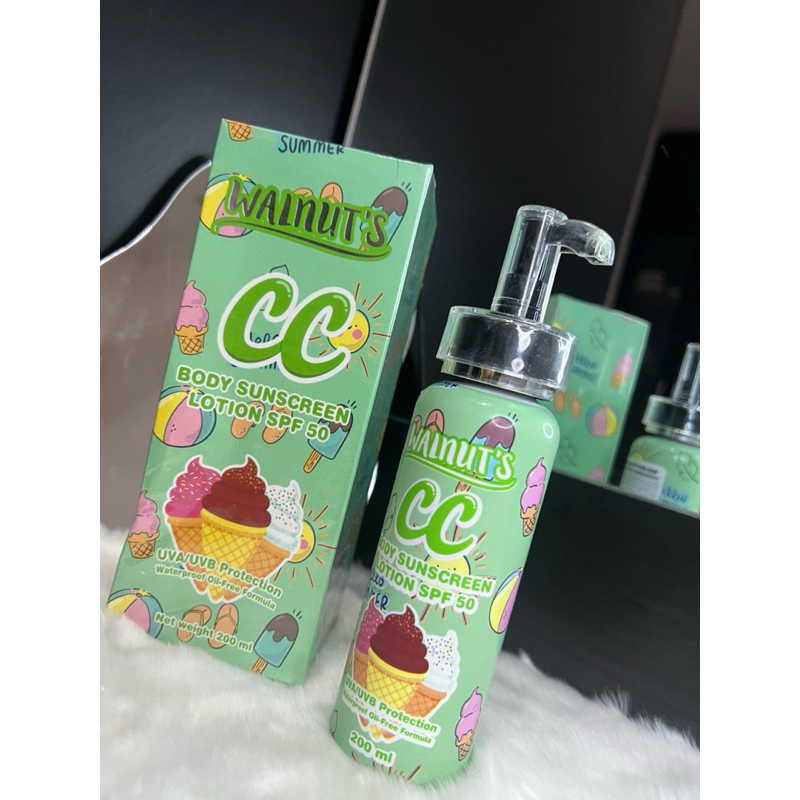WALNUt'S CC BODY SUNSCREEN LOTION